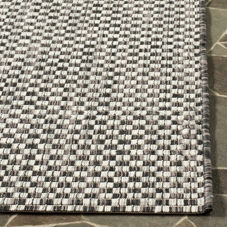 Safavieh Courtyard Cy8653 Black/Light Grey Rug - Safavieh - cy8653 - 37621 - 4r