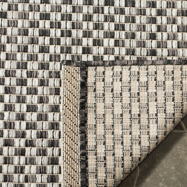 Safavieh Courtyard Cy8653 Black/Light Grey Rug - Safavieh - cy8653 - 37621 - 4r