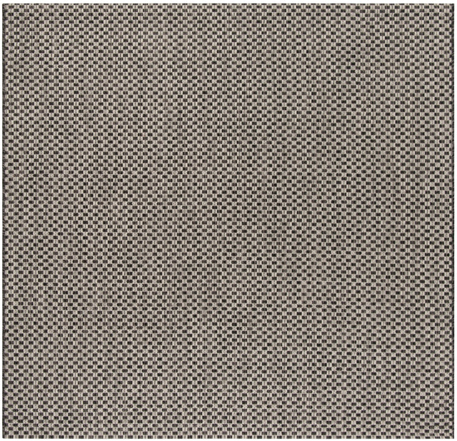 Safavieh Courtyard Cy8653 Black/Light Grey Rug - Safavieh - cy8653 - 37621 - 4sq