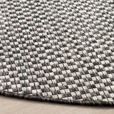 Safavieh Courtyard Cy8653 Black/Light Grey Rug - Safavieh - cy8653 - 37621 - 810