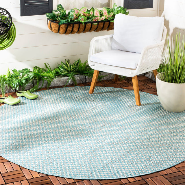 Safavieh Courtyard Cy8653 Light Blue/Light Grey Rug - Safavieh - cy8653 - 37121 - 4r