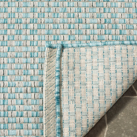 Safavieh Courtyard Cy8653 Light Blue/Light Grey Rug - Safavieh - cy8653 - 37121 - 4r