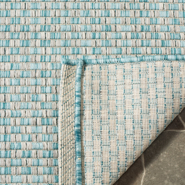 Safavieh Courtyard Cy8653 Light Blue/Light Grey Rug - Safavieh - cy8653 - 37121 - 4r
