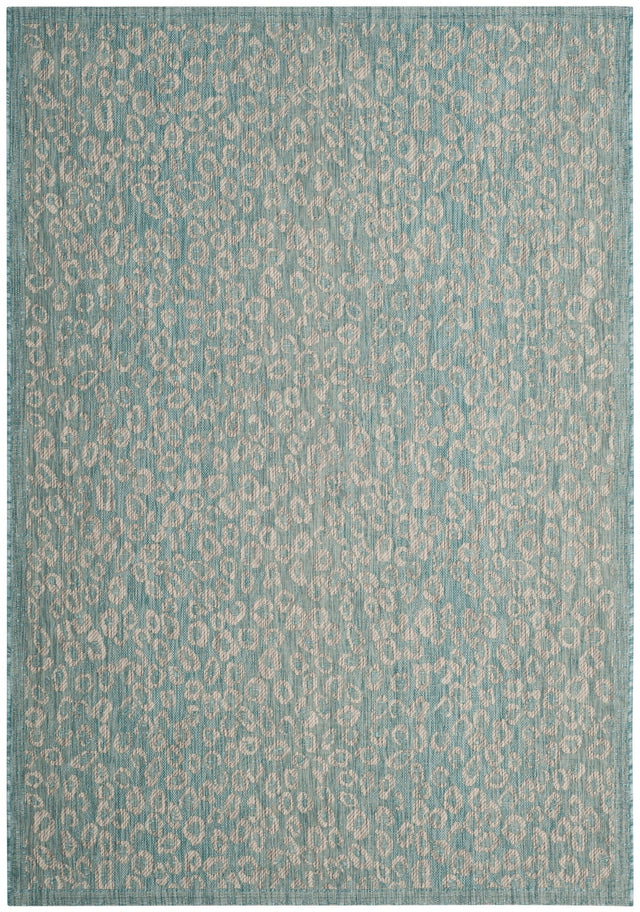 Safavieh Courtyard Cy8659 - 37121 Aqua/Grey Rug - Safavieh - cy8659 - 37121 - 5