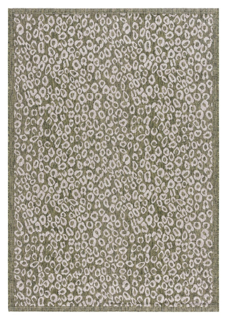 Safavieh Courtyard Cy8659 - 37921 Dark Green/Beige Rug - Safavieh - cy8659 - 37921 - 5