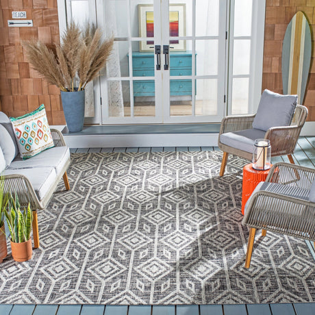 Safavieh Courtyard Cy8662 - 37621 Black/Grey Rugs - Safavieh - cy8662 - 37621 - 2