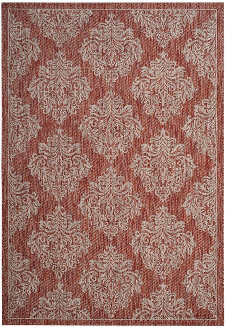 Safavieh Courtyard Cy8668 - 36521 Rust/Grey Rug - Safavieh - cy8668 - 36521 - 5