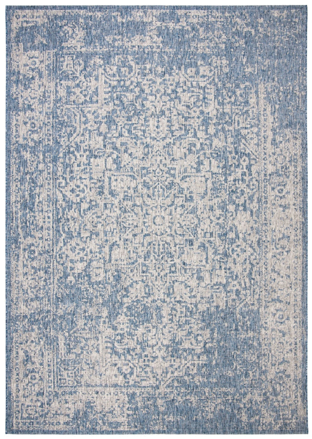 Safavieh Courtyard Cy8671 - 368 Navy/Grey Rug - Safavieh - cy8671 - 368 - 7r