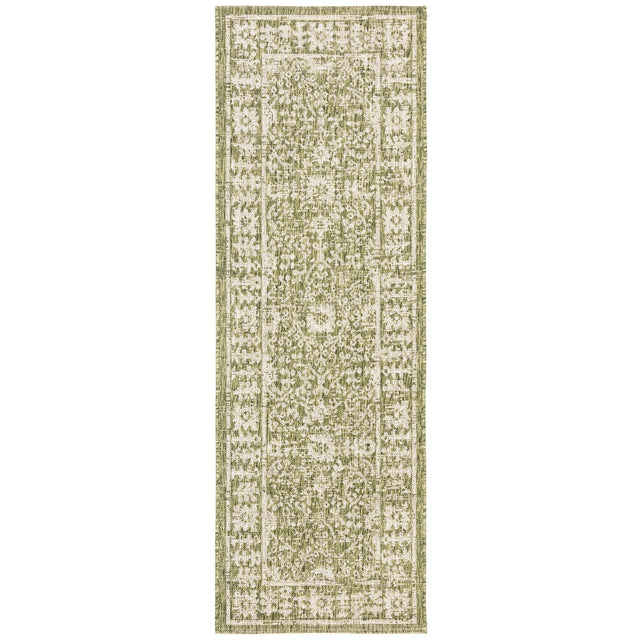 Safavieh Courtyard Cy8678 - 379 Green/Beige Rugs - Safavieh - cy8678 - 379 - 6