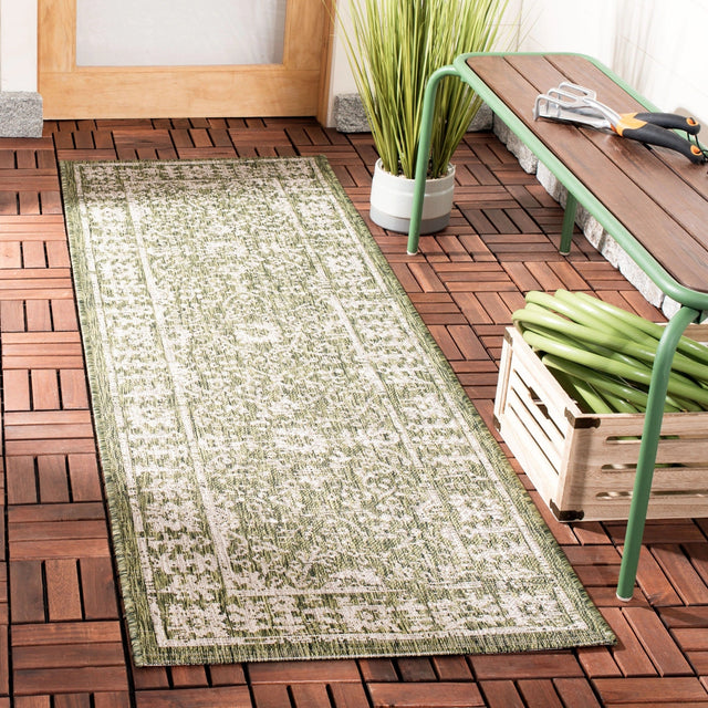 Safavieh Courtyard Cy8678 - 379 Green/Beige Rugs - Safavieh - cy8678 - 379 - 6