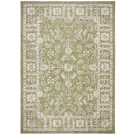 Safavieh Courtyard Cy8678 - 379 Green/Beige Rugs - Safavieh - cy8678 - 379 - 6