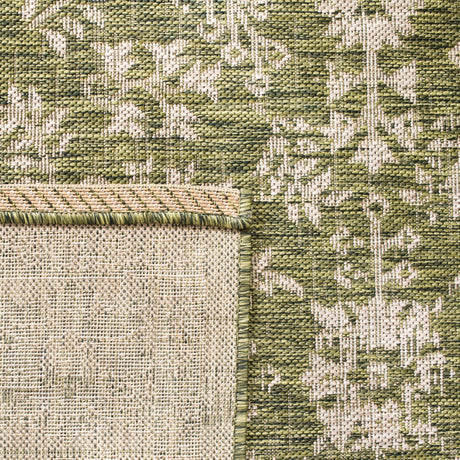 Safavieh Courtyard Cy8678 - 379 Green/Beige Rugs - Safavieh - cy8678 - 379 - 6