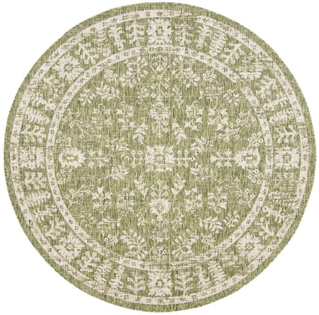 Safavieh Courtyard Cy8678 - 379 Green/Beige Rugs - Safavieh - cy8678 - 379 - 6