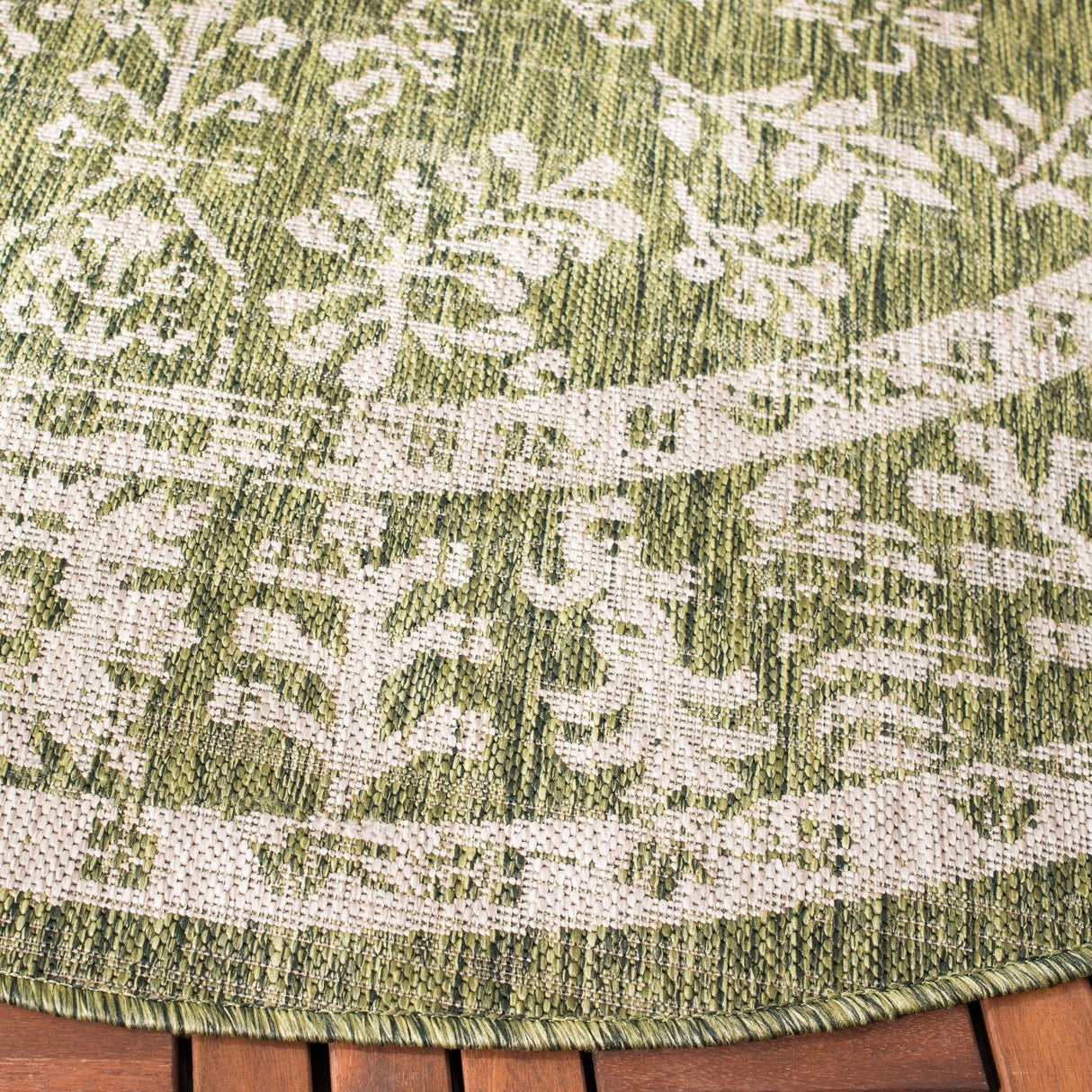 Safavieh Courtyard Cy8678 Green/Beige Rug - Safavieh - cy8678 - 379 - 4