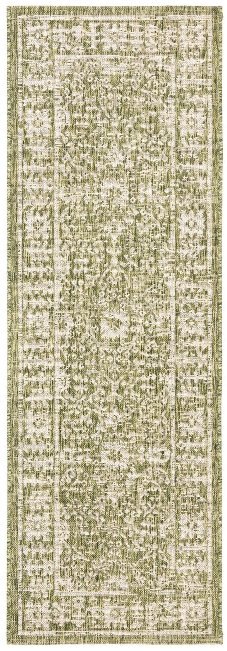 Safavieh Courtyard Cy8678 Green/Beige Rug - Safavieh - cy8678 - 379 - 4