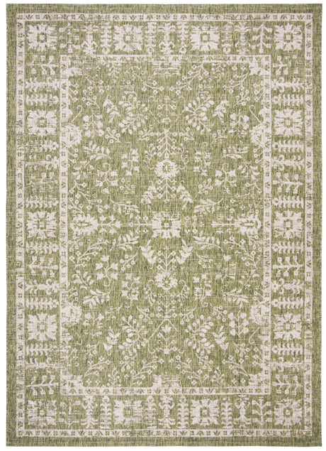 Safavieh Courtyard Cy8678 Green/Beige Rug - Safavieh - cy8678 - 379 - 4