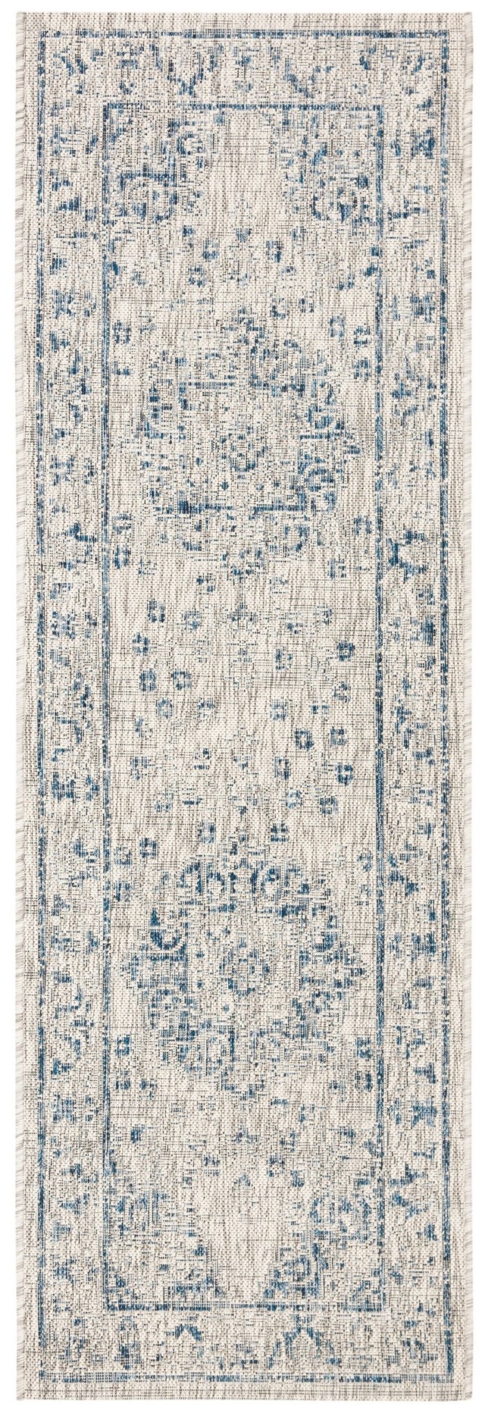 Safavieh Courtyard Cy8679 Grey/Navy Rug - Safavieh - cy8679 - 368 - 3