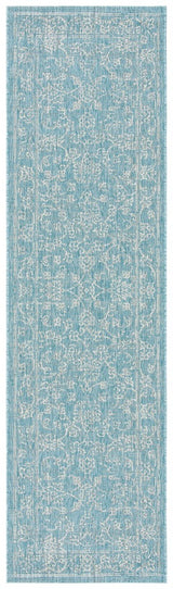 Safavieh Courtyard Cy8680 - 37121 Aqua/Grey Rugs - Safavieh - cy8680 - 37121 - 27