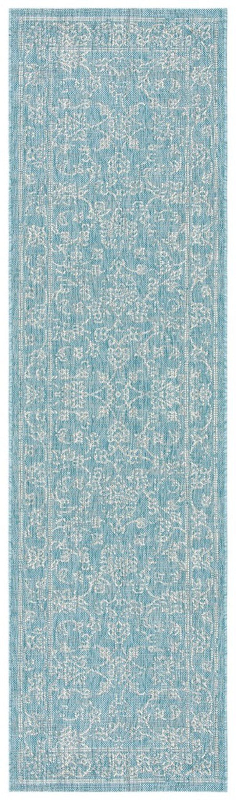 Safavieh Courtyard Cy8680 - 37121 Aqua/Grey Rugs - Safavieh - cy8680 - 37121 - 27