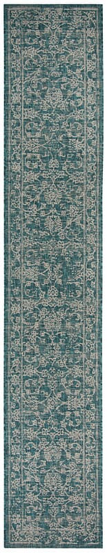 Safavieh Courtyard Cy8680 - 37221 Turquoise Rugs - Safavieh - cy8680 - 37221 - 27