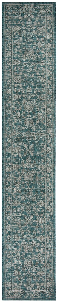 Safavieh Courtyard Cy8680 - 37221 Turquoise Rugs - Safavieh - cy8680 - 37221 - 28