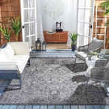 Safavieh Courtyard Cy8680 Black/Ivory Rug - Safavieh - cy8680 - 36621 - 4r