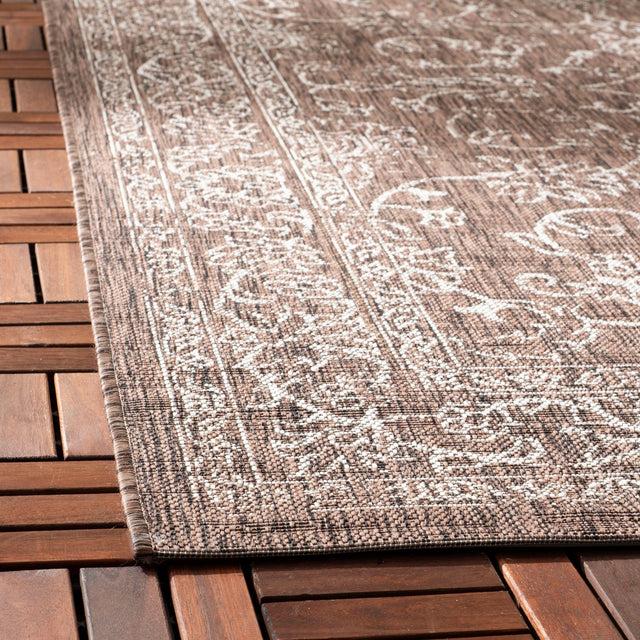 Safavieh Courtyard Cy8680 Brown/Ivory Rug - Safavieh - cy8680 - 36321 - 210