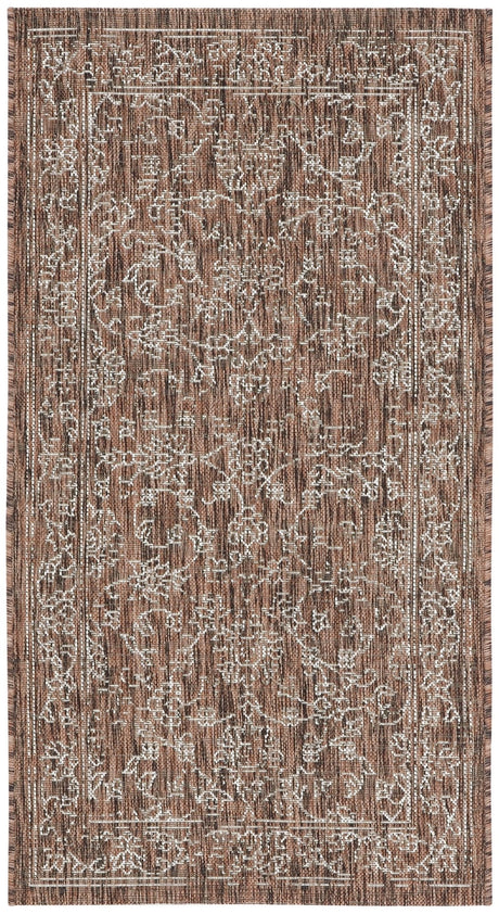 Safavieh Courtyard Cy8680 Brown/Ivory Rug - Safavieh - cy8680 - 36321 - 210