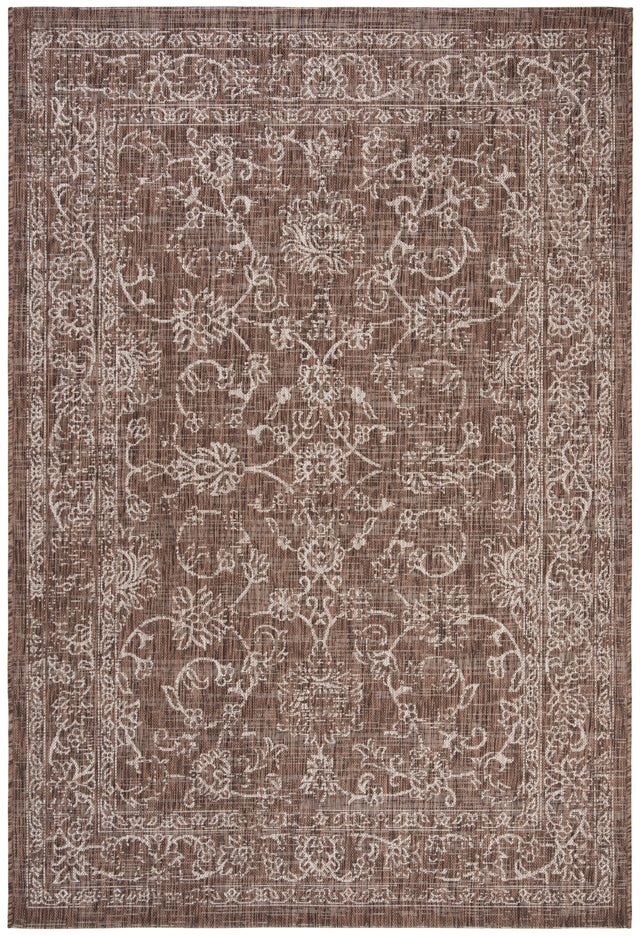 Safavieh Courtyard Cy8680 Brown/Ivory Rug - Safavieh - cy8680 - 36321 - 810