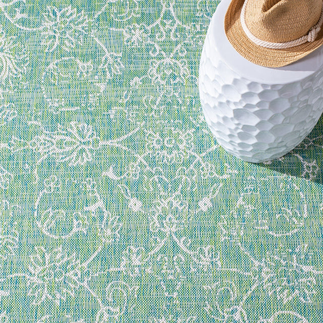 Safavieh Courtyard Cy8680 Green/Ivory Rug - Safavieh - cy8680 - 55721 - 25
