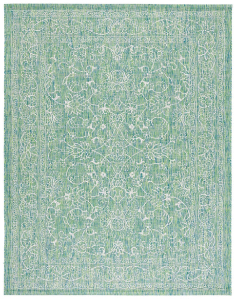 Safavieh Courtyard Cy8680 Green/Ivory Rug - Safavieh - cy8680 - 55721 - 25