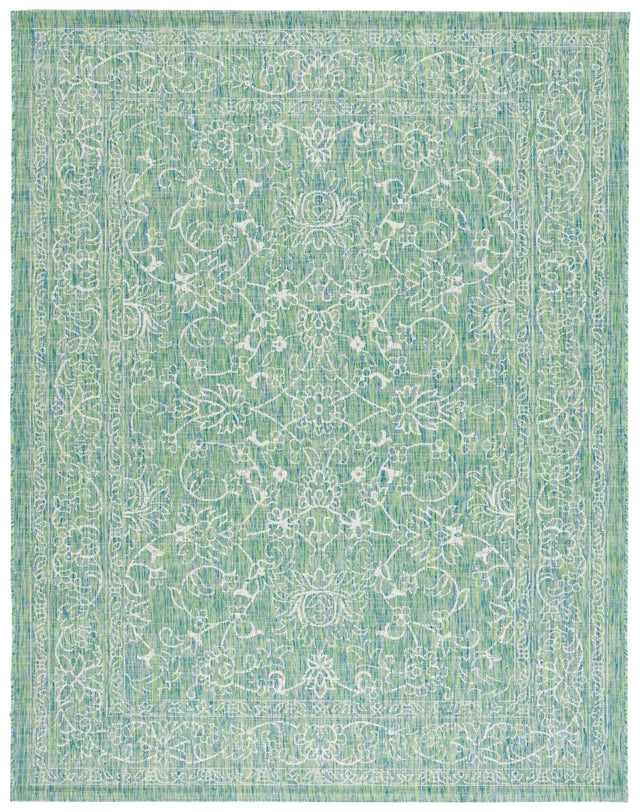 Safavieh Courtyard Cy8680 Green/Ivory Rug - Safavieh - cy8680 - 55721 - 25