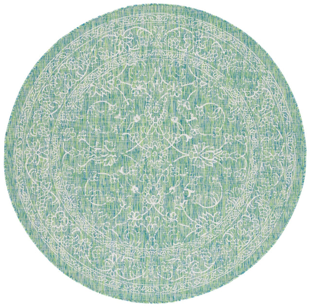 Safavieh Courtyard Cy8680 Green/Ivory Rug - Safavieh - cy8680 - 55721 - 25