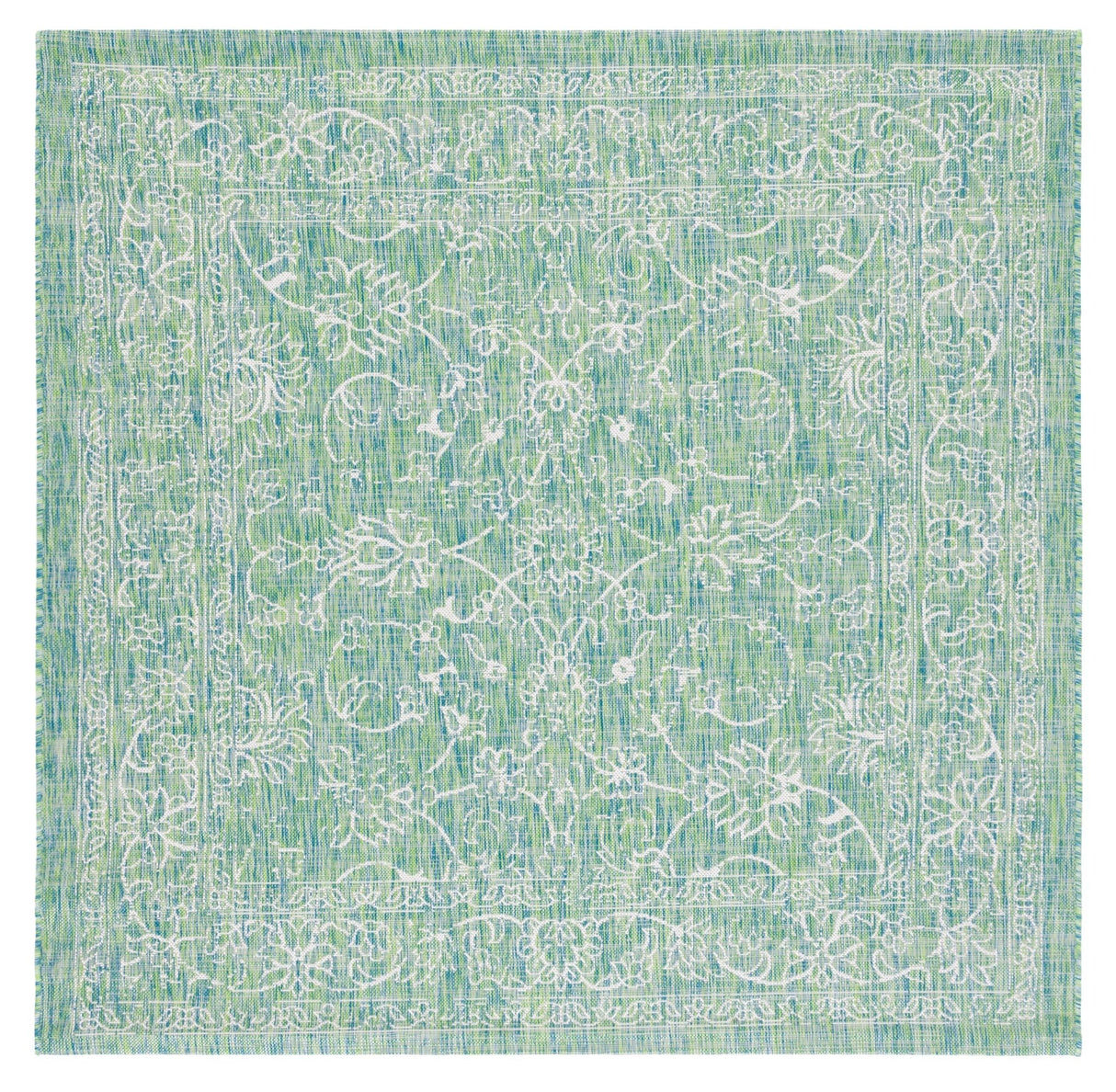 Safavieh Courtyard Cy8680 Green/Ivory Rug - Safavieh - cy8680 - 55721 - 25