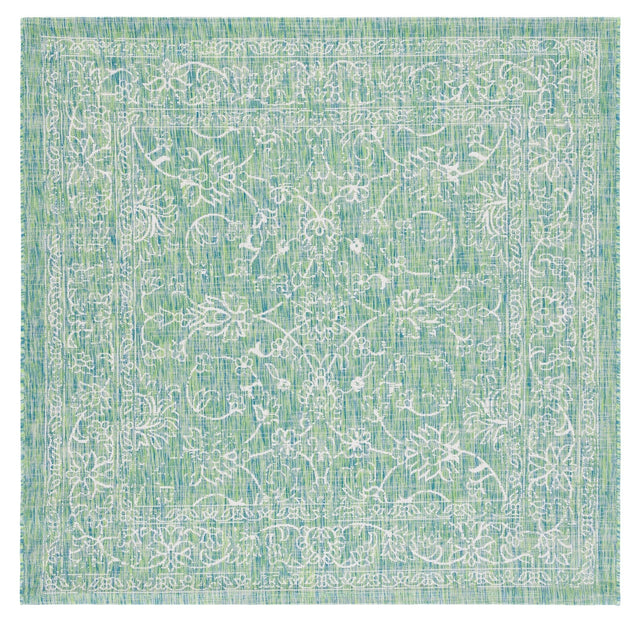 Safavieh Courtyard Cy8680 Green/Ivory Rug - Safavieh - cy8680 - 55721 - 25