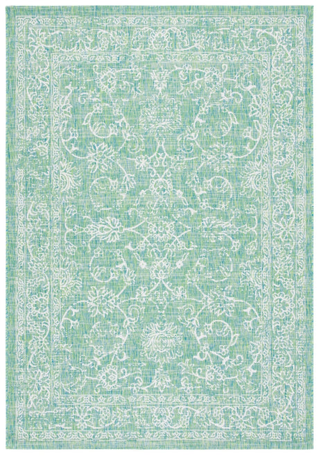 Safavieh Courtyard Cy8680 Green/Ivory Rug - Safavieh - cy8680 - 55721 - 25