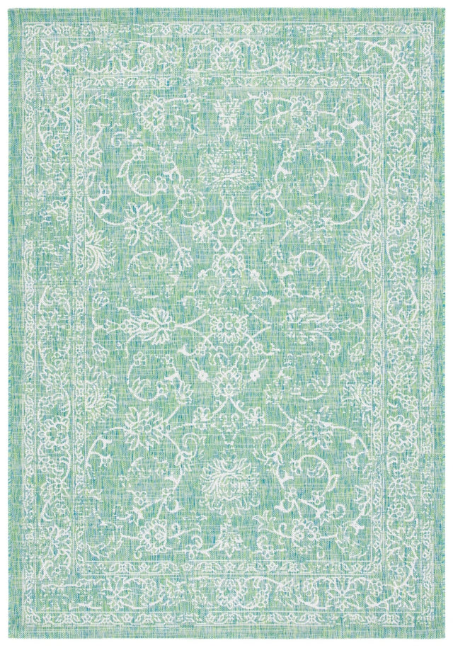 Safavieh Courtyard Cy8680 Green/Ivory Rug - Safavieh - cy8680 - 55721 - 25
