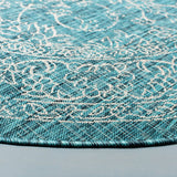 Safavieh Courtyard Cy8680 Turquoise Rug - Safavieh - cy8680 - 37221 - 4