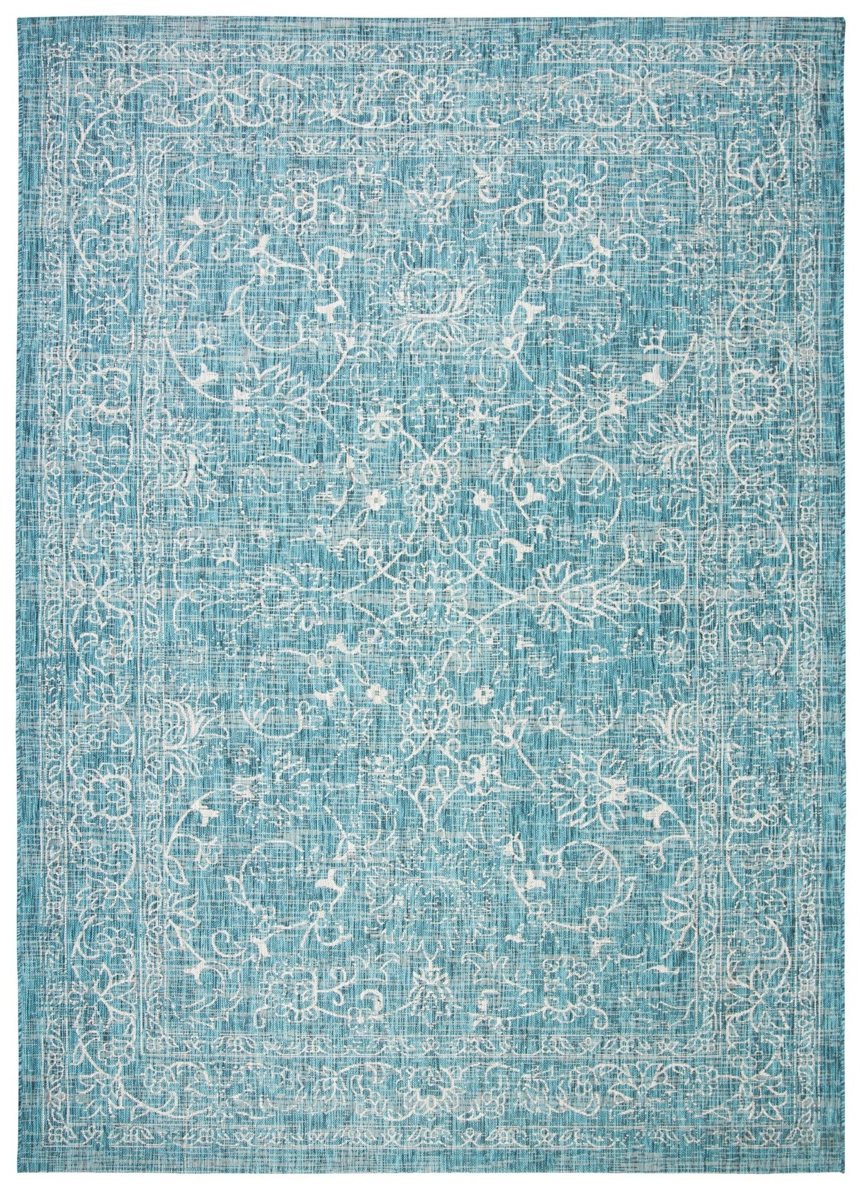 Safavieh Courtyard Cy8680 Turquoise Rug - Safavieh - cy8680 - 37221 - 4r