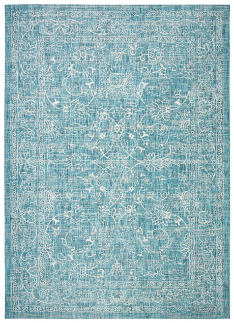 Safavieh Courtyard Cy8680 Turquoise Rug - Safavieh - cy8680 - 37221 - 4r