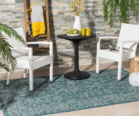 Safavieh Courtyard Cy8680 Turquoise Rug - Safavieh - cy8680 - 37221 - 4r
