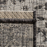 Safavieh Courtyard Cy8720 - 37612 Black/Grey Rugs - Safavieh - cy8720 - 37612 - 7r