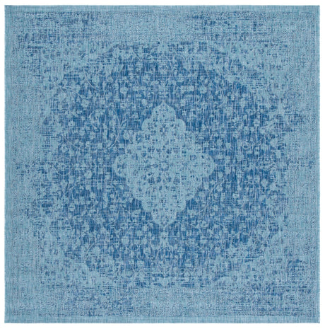 Safavieh Courtyard Cy8720 - 39421 Navy/Aqua Rugs - Safavieh - cy8720 - 39421 - 7sq