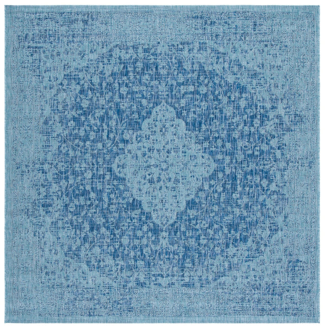 Safavieh Courtyard Cy8720 - 39421 Navy/Aqua Rugs - Safavieh - cy8720 - 39421 - 7sq