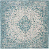 Safavieh Courtyard Cy8720 Teal/Cream Rug - Safavieh - cy8720 - 372 - 28