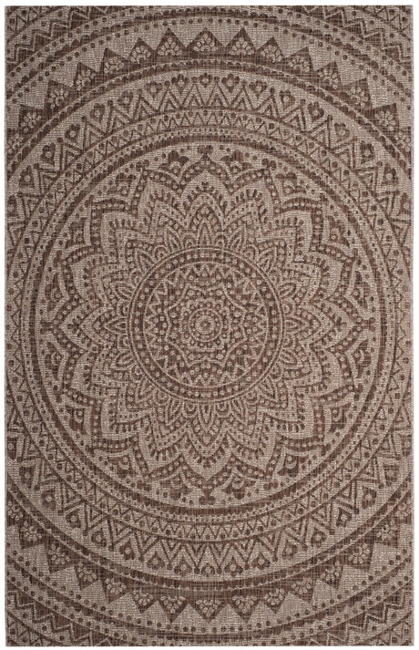 Safavieh Courtyard Cy8734 - 36312 Light Beige/Light Brown Rug - Safavieh - cy8734 - 36312 - 25