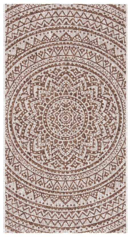 Safavieh Courtyard Cy8734 - 36312 Light Beige/Light Brown Rug - Safavieh - cy8734 - 36312 - 3r