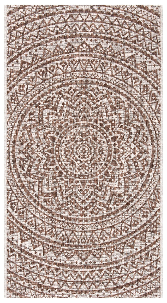 Safavieh Courtyard Cy8734 - 36312 Light Beige/Light Brown Rug - Safavieh - cy8734 - 36312 - 3r