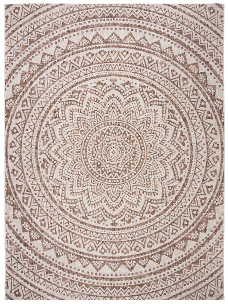 Safavieh Courtyard Cy8734 - 36312 Light Beige/Light Brown Rug - Safavieh - cy8734 - 36312 - 3r