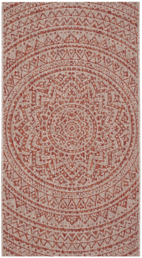 Safavieh Courtyard Cy8734 - 36512 Light Beige/Terracotta Rug - Safavieh - cy8734 - 36512 - 3r